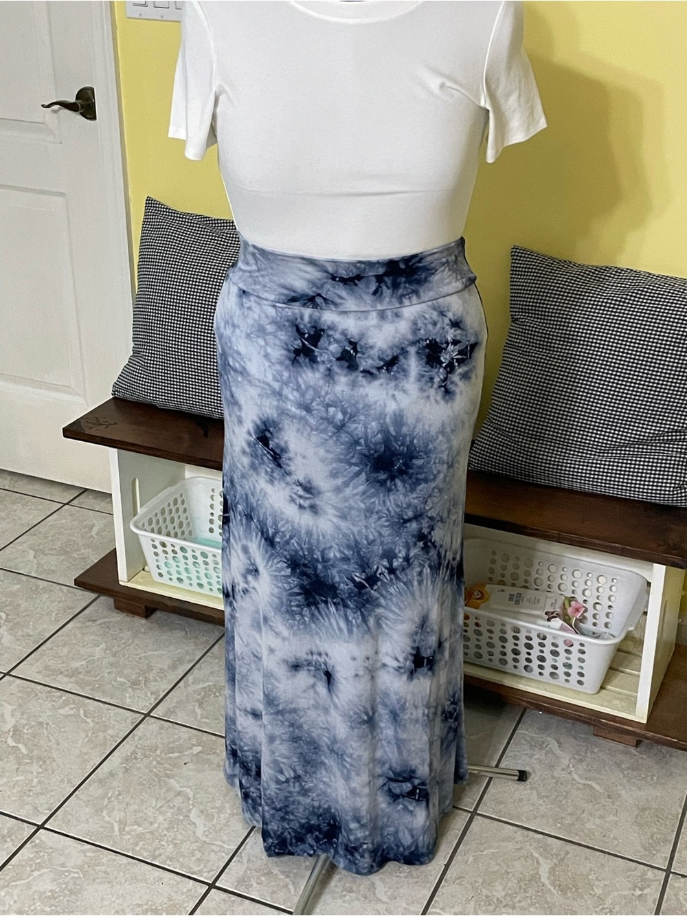 Heart & Hips Tie-Dye Maxi Skirt